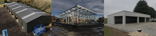 Steel buildings storage shed - steel,