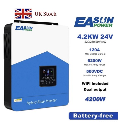 2kw solar off - 4.2kw, grid