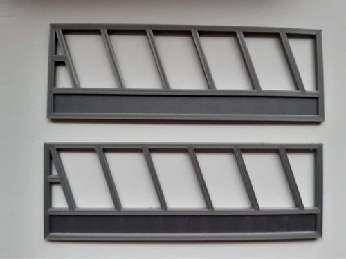 Feed barriers cattle - x2, 1:32